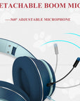 CatEarGlow | Stylish Fun Foldable LED Headset with Microphone 5