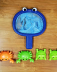 CatchiTots | Bathtub Fishing Toy Set with Net for Toddlers & Kids 0