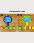 CatchiTots | Bathtub Fishing Toy Set with Net for Toddlers & Kids 5