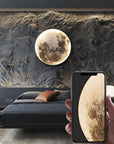 CelestialGlow – LED Moon-Shaped Wall Lamp 0