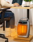 CeramiHeat | Efficient Portable Electric Ceramic Space Heater with Remote Control 8