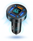 ChargeMate | Multi-Port USB Car Charger Adapter for Fast Charging Devices 0