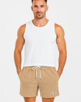 Henrik | Leichte gerippte Sommer-Cord-Shorts