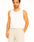 Tillmann | Relaxed Fit Casual Shorts with Modern Stripe Design