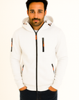 Marco | Leichte Herrenjacke mit Kapuze und Reißverschlussverschluss