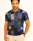 Fabian | Mehrfarbiges Poloshirt mit kurzen Ärmeln und regulärer Passform