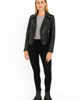 Sophie | Elegante schwarze Stiefel bis zur Mitte der Wade für Damen