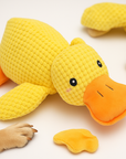 ChewNest | Plush Duck Toy for Dogs – Soft, Squeaky & Durable 1