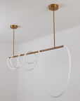 Chic LED Hanging Light – Modern Pendant Lighting in Aluminum and Silicone with Flexible Lengths 6