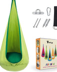 Children's Hanging Chair CocoonNest - Cozy Inflatable for Indoor & Outdoor Fun! 7
