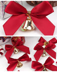 Christmas Klink | Elegant Bow with Bells for Decoration 4