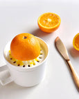 CitrusWave | Elegant Ceramic Hand Juicer for Fresh Lemon and Orange Juice 2