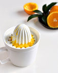 CitrusWave | Elegant Ceramic Hand Juicer for Fresh Lemon and Orange Juice 3