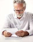 ClarityLens | Ergonomic Adjustable 5X Hands-Free Magnifying Glass 5