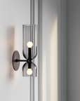 Clarva | Sculptural Glass Wall Lamp for Timeless Home Living 1