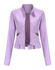 Clementine | Stylish Fitted Leather Jacket for Women - Elevate Your Look 3