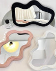 Cloud-Shaped Decorative Mirror – Stylish Makeup and Dressing Mirror for Home Décor, 40.5x23cm 3