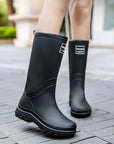 CloudCush | Stylish Reliable Waterproof Mid-Calf Women's Rain Boots 2