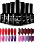 Coloré | 20-Color UV Nail Polish Set for Long-Lasting Shine and Durability 4