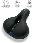 ComfortWave | Comfortable Gel-Padded Shock Absorbing Bicycle Saddle 4
