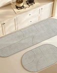 ComfortWave | Stylish Anti-Fatigue Cushioned Kitchen Mat for Comfort 5