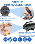 Compact Full HD Wireless Security Camera with Night Vision and 72-Hour Battery Life for Home Security Monitoring 2
