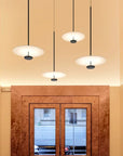 Contemporary Arc Ceiling Lamp – Elegant Ring Design Ceiling Light Fixture for Dining Room and Modern Home Decor 2