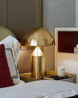 Contemporary Metallic Table Lamp for Living Room, Bedside or Desk – Warm Ambient Lighting, Elegant Design 1