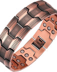 CopperWave | Elegant Magnetic Copper Wellness Bracelet for Energy Balance 0