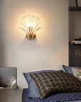 CoralGlow – Shell-Shaped Glass Wall Lamp 1