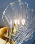 CoralGlow – Shell-Shaped Glass Wall Lamp 4