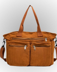 Corduroy Chic | Stylish Versatile Tote Bag for Everyday Use 10