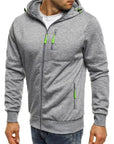 CoreFlex | Stylish Comfortable Slim Fit Men's Hoodie with Zipper 3