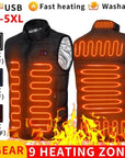 CoreHeat | 9-Zone Heated Vest for Outdoor Activities & Sports 3