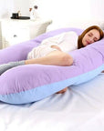 CottonCloud | Ergonomic Organic Cotton Pregnancy Pillow for Neck Pain Relief 3