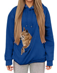 CozyCarry Hoodie | Pet Carrier Hoodie with Pouch – Soft, Comfortable Sweatshirt for Small Pets 11