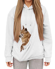 CozyCarry Hoodie | Pet Carrier Hoodie with Pouch – Soft, Comfortable Sweatshirt for Small Pets 12