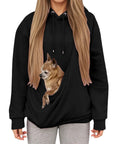 CozyCarry Hoodie | Pet Carrier Hoodie with Pouch – Soft, Comfortable Sweatshirt for Small Pets 13