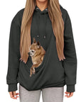 CozyCarry Hoodie | Pet Carrier Hoodie with Pouch – Soft, Comfortable Sweatshirt for Small Pets 6