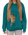 CozyCarry Hoodie | Pet Carrier Hoodie with Pouch – Soft, Comfortable Sweatshirt for Small Pets 9