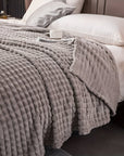 CozyCoral | Ultra-Soft Elegant Plaid Blanket for Ultimate Comfort 14