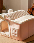 CozyNest | Plush Safe Indoor Cat Bed with House Design and Cave Style 6