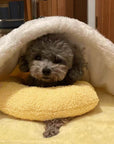 CozyNest | Soft Fleece Dog Bed with Anti-Anxiety Cushion Design 6
