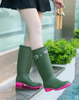CozyShield | Stylish Durable Waterproof Rubber Rain Boots for Women 4