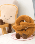CroissantCuddle | Adorable Soft Plush Toy Pretzel Bread Companion 1