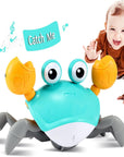 CrustaceanJoy | Engaging Interactive Crawling Crab Baby Toy with Music Lights 1