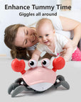 CrustaceanJoy | Engaging Interactive Crawling Crab Baby Toy with Music Lights 4