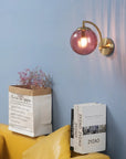 CrystalGlow – Modern Glass Wall Lamp 1