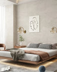 CrystalGlow – Modern Glass Wall Lamp 2