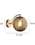 CrystalGlow – Modern Glass Wall Lamp 5